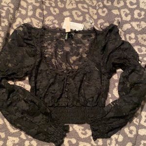 For Love and Lemons Crop Top